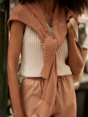 Varley Aldcroft Stitch Knit Tank