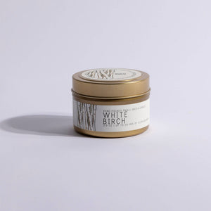 White Birch - Tin - Just Bee Candle
