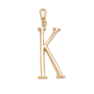 Plaza Letter K Charm