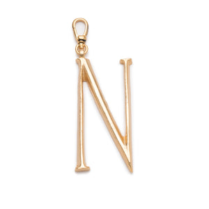 Plaza Letter N Charm