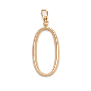 Plaza Letter O Charm