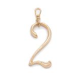 Plaza Number Charm #2 Large