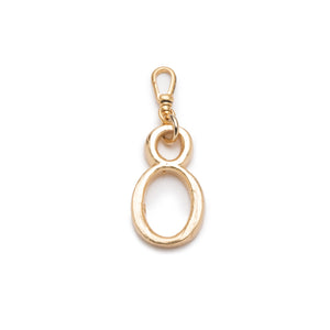 Plaza Number Charm #8 Small