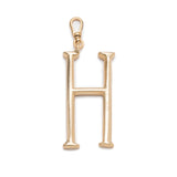 Plaza Letter H Charm