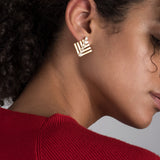 Cascadia Pine Stud Earrings
