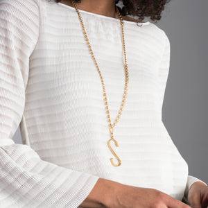 Plaza Letter S Charm