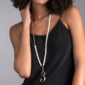 Plaza Number Charm #5 Large