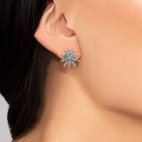 Electra Stud Clear Crystal