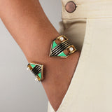 Verto Art Deco Hinge Bracelet