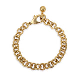 Plaza Round Link Bracelet - High Shine