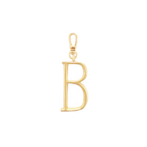 Plaza Letter B Charm - Small