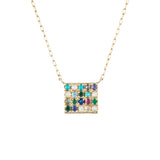 Code Word To Thine Own Self Be True Necklace 10K Gold