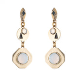 Citadel Triple Drop Earrings
