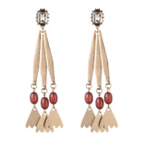 Sierra Saffron Statement Earrings
