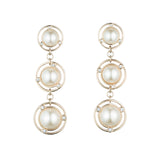 On Air Triple Drop Earring