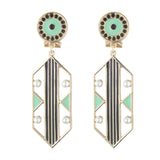 Verto Deco Drop Earring