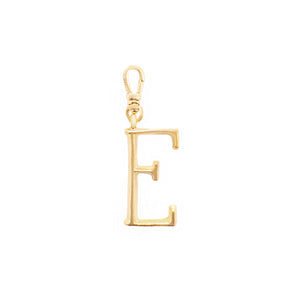 Plaza Letter E Charm - Small