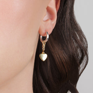 Frost Fine Heart of Gold Charm