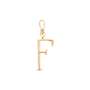 Plaza Letter F Charm - Small