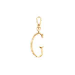 Plaza Letter G Charm - Small