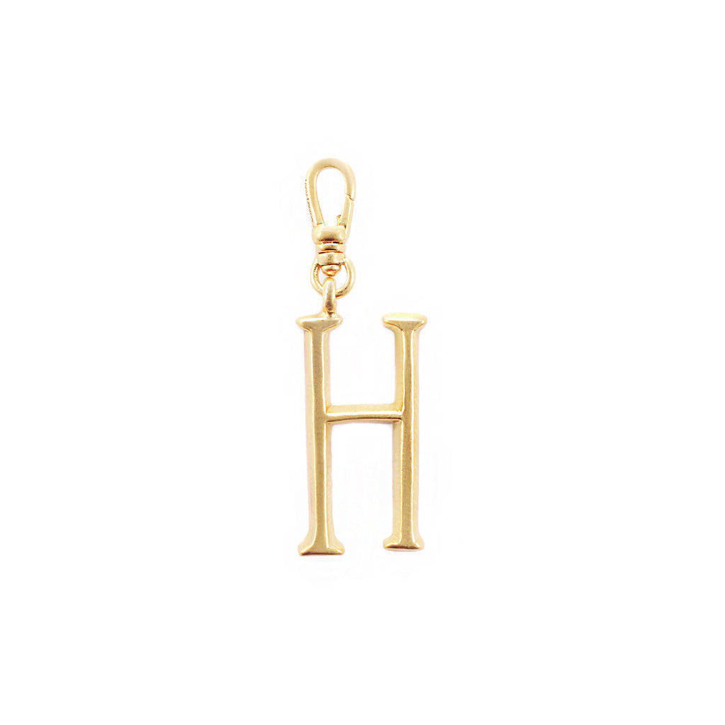 Plaza Letter H Charm - Small
