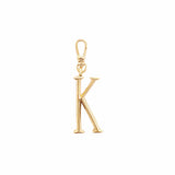 Plaza Letter K Charm - Small