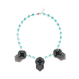Enameled Art Deco Vera Necklace