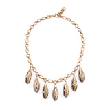 Flora Bud Fringe Necklace