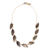 Deco Golden Wing Necklace