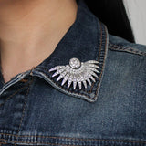 Crystal Beacon Brooch