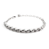 Satellite Glass Crystal Choker