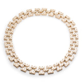 Amp Starry Crystals Link Necklace