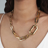 Edge Statement Necklace