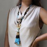 Abundance Long Tassel Necklace
