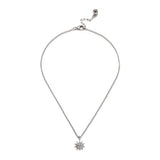 Electra Charm Pendant Necklace - Silver