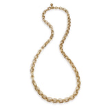 Plaza Double Oval Chain Necklace Base - High Shine