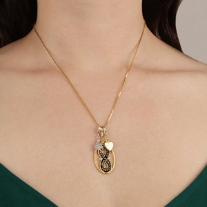 Frost Fine Box Chain 18" - Yellow Gold