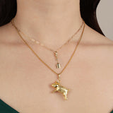 Frost Fine Amla Bell Charm