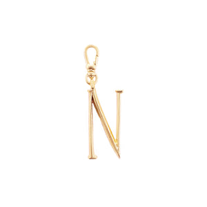 Plaza Letter N Charm - Small