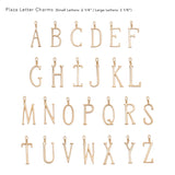 Plaza Letter W Charm - Small