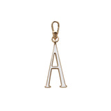 Plaza Letter A Enamel Charm - Small