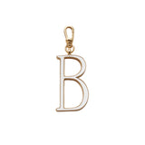 Plaza Letter B Enamel Charm - Small