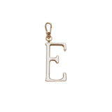 Plaza Letter E Enamel Charm - Small