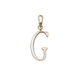 Plaza Letter G Enamel Charm - Small