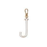 Plaza Letter J Enamel Charm - Small