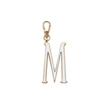 Plaza Letter M Enamel Charm - Small