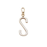 Plaza Letter S Enamel Charm - Small