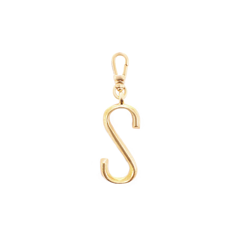 Plaza Letter S Charm - Small