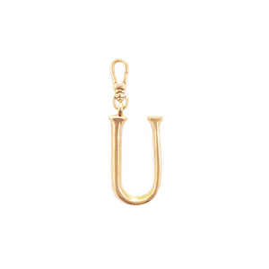Plaza Letter U Charm - Small
