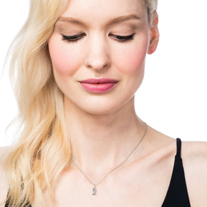 Code Number Necklace Sterling Silver -